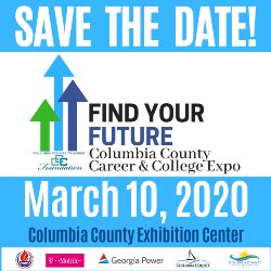 Find your Future at the Columbia County Career and College Expo Tuesday, March 10, 2020